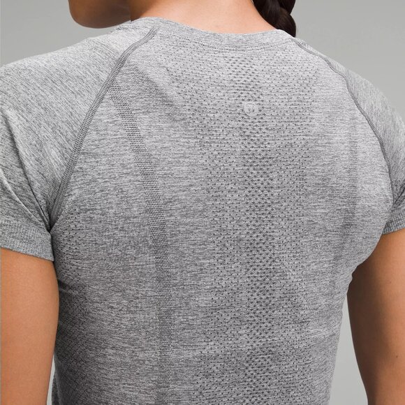 Lululemon Yoga Swiftly Tech Short-Sleeve Shirt 2.0 Gray - Picture 5 of 6